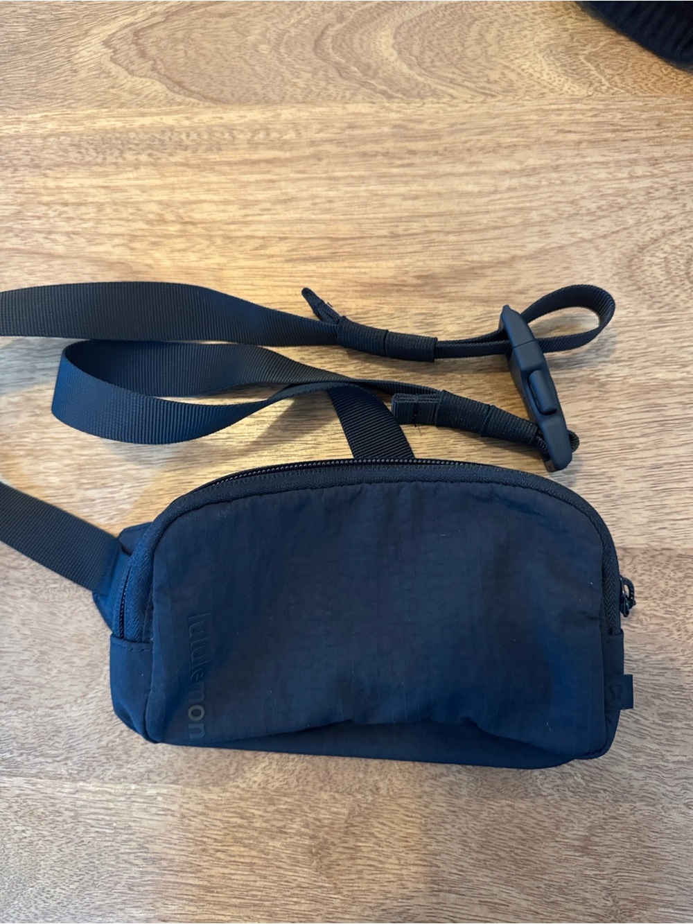 Compact Black Crossbody Sling Bag for - Unbranded